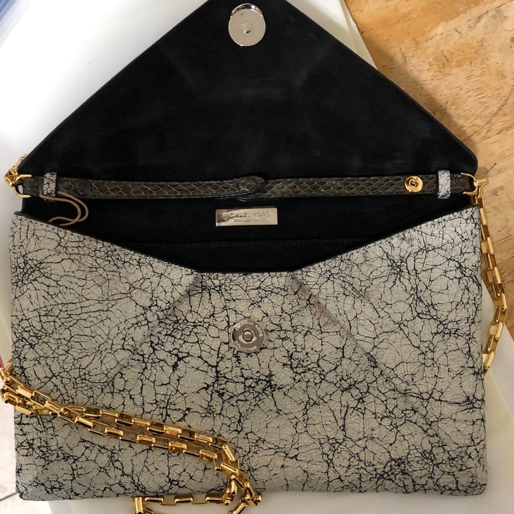 Michael Kors Collection cross-body envelope bag